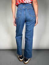 Jeans Straight Crop Fit