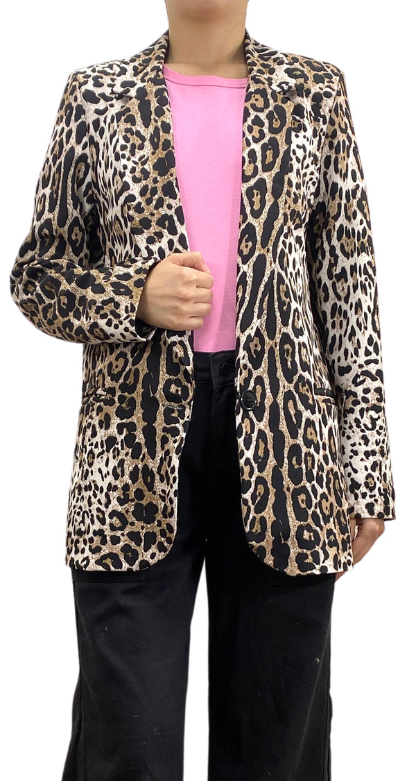 Blazer Animal Print