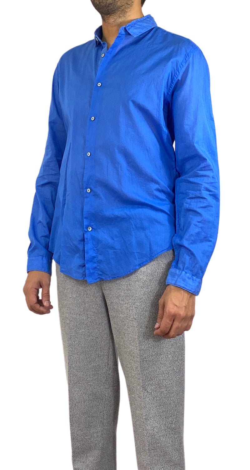 Camisa Azul Slim Fit