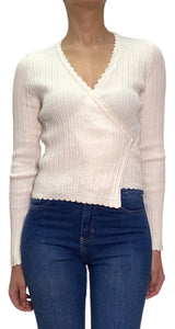 Blusa Tejida Crema