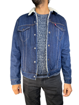 Chaqueta Denim Con Chiporro Unisex