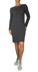 Vestido Gris Tejido