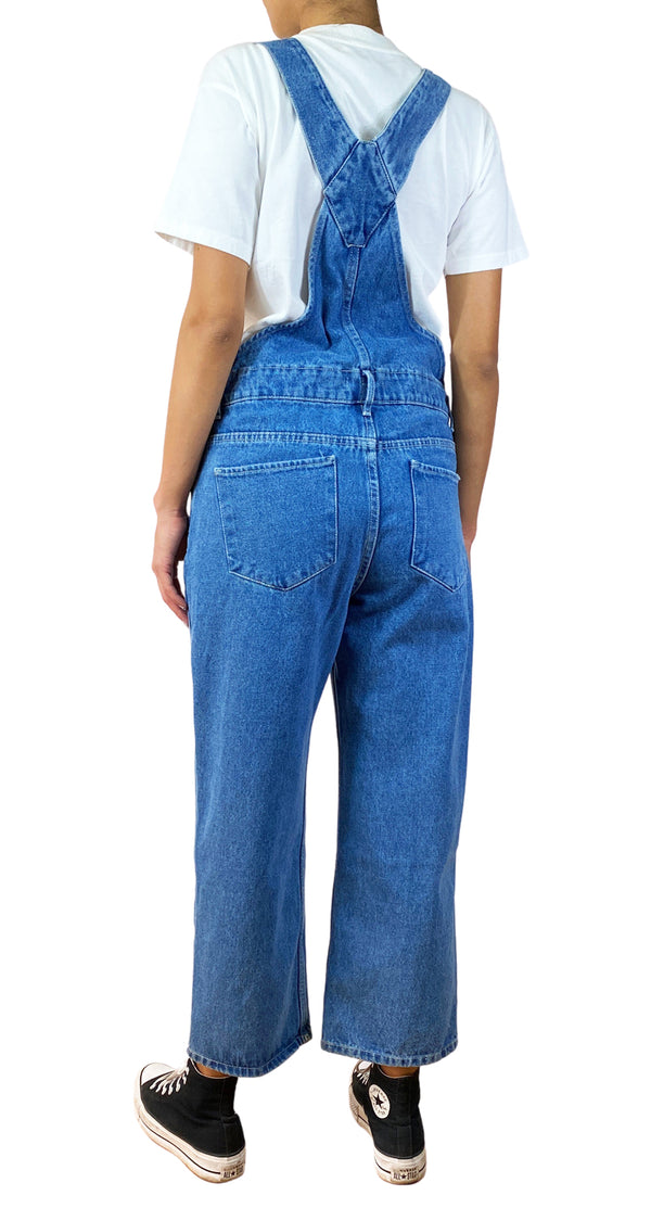 Jardinera Denim Maxi