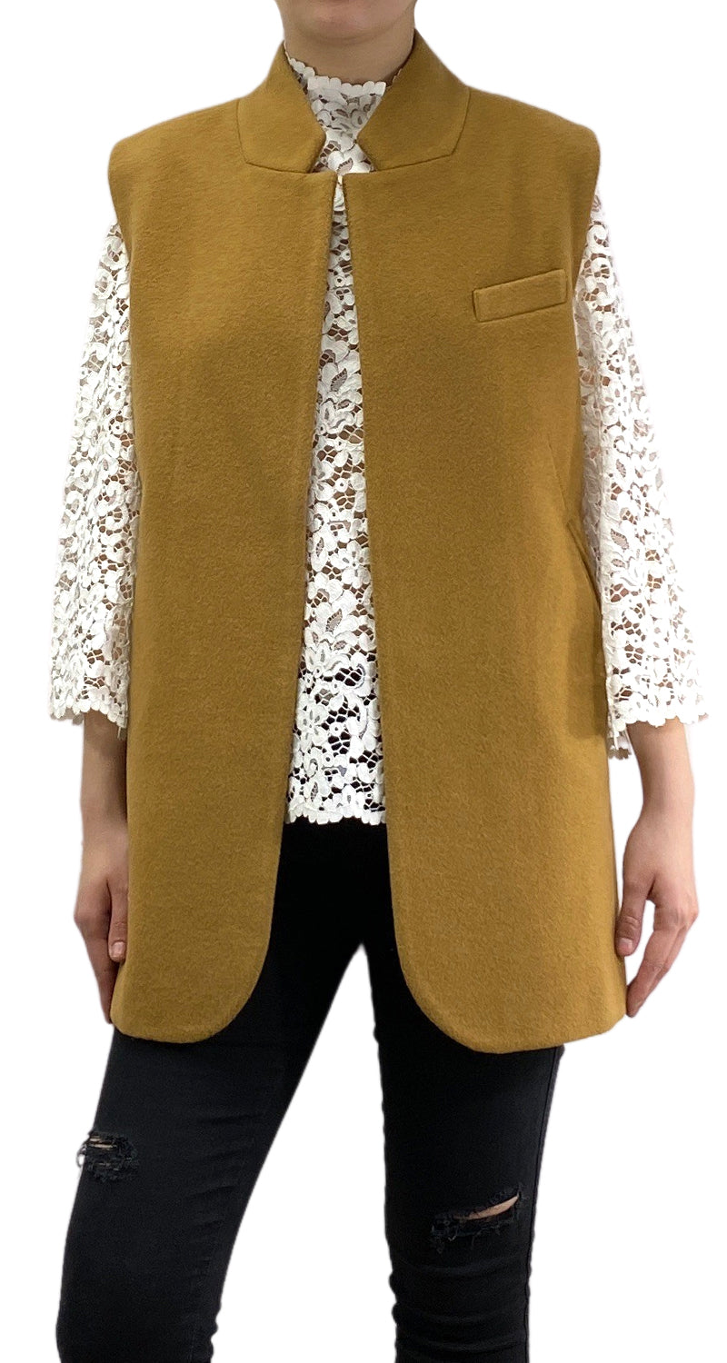 Chaqueta Lana Sin Mangas
