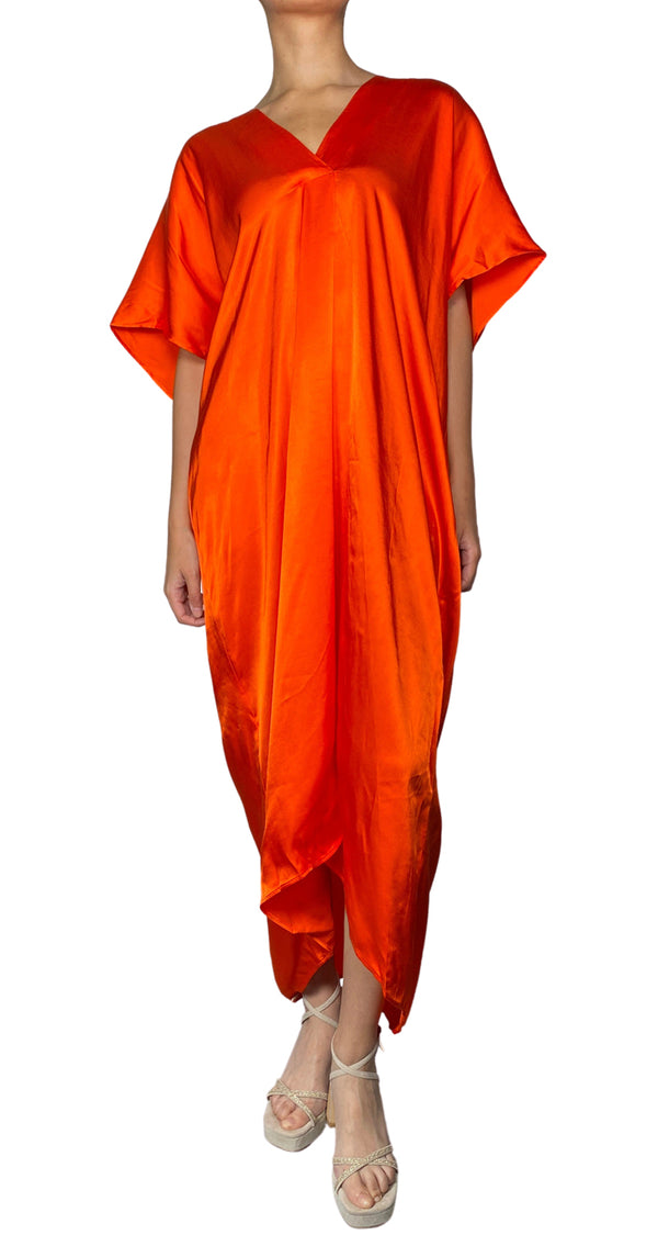 Vestido Maxi Naranjo