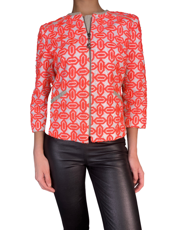 Chaqueta Bordada