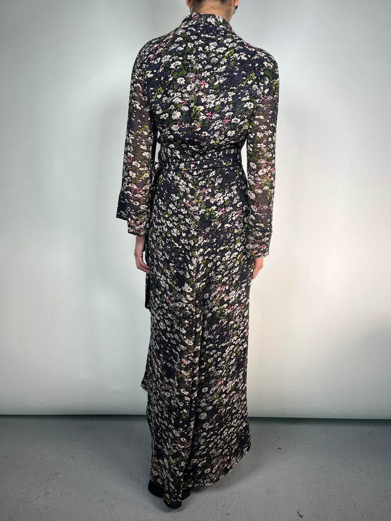 Vestido Wrap Viscosa