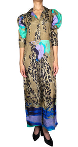 Vestido Animal Mint