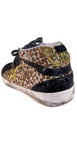 Zapatillas Miderstar de Cuero Animal Print