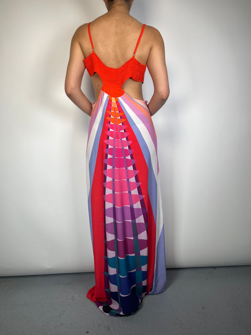 Vestido Cut Out Viscosa