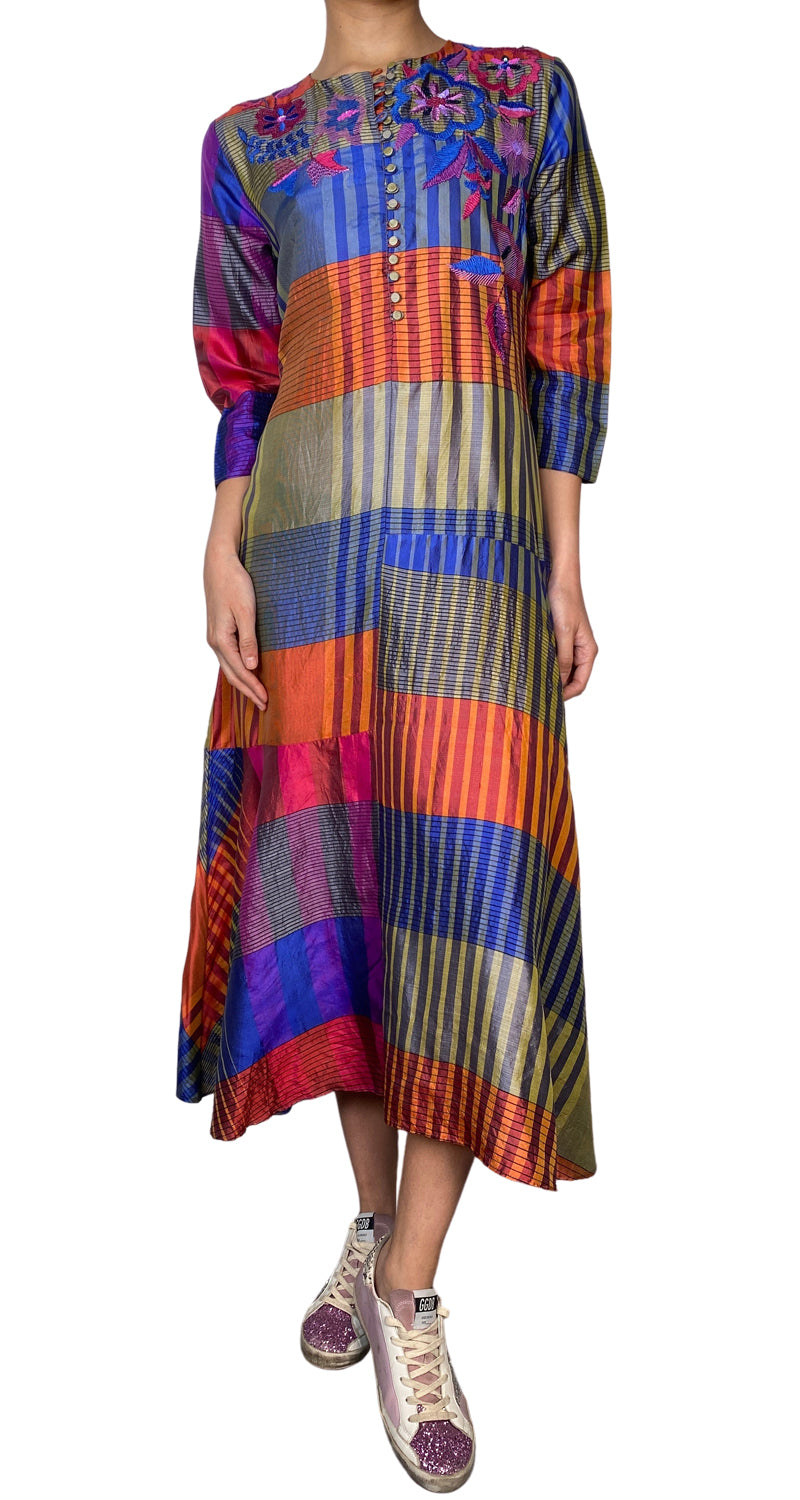 Vestido Maxi Bordado