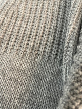 Cárdigan Gris Tejido