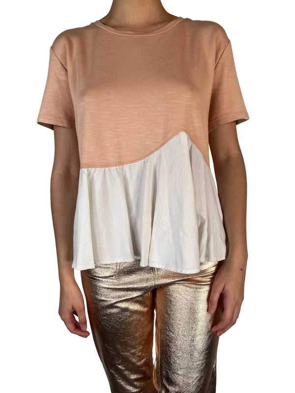 Polera Viscosa Y Lino