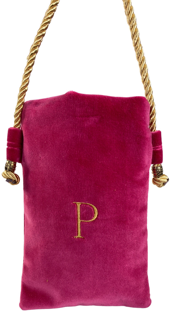 Bandolera Velvet Fucsia