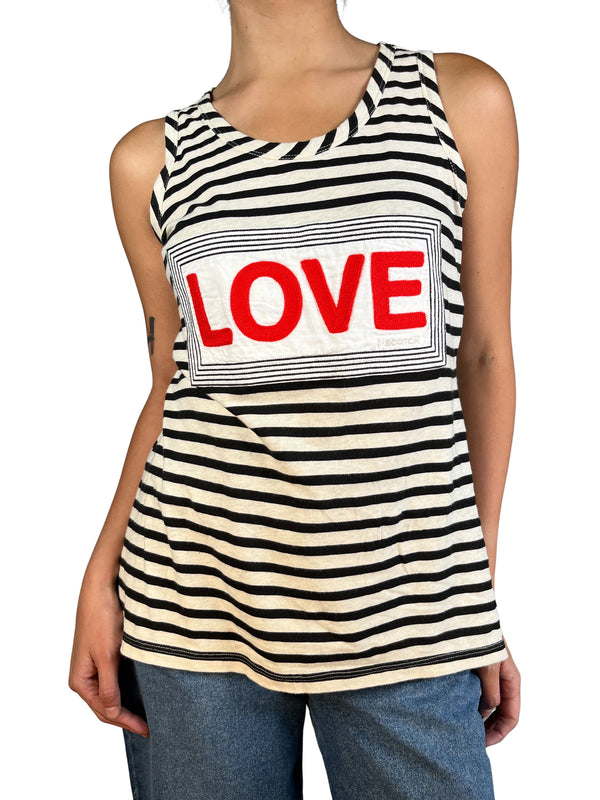 Polera Rayas Love