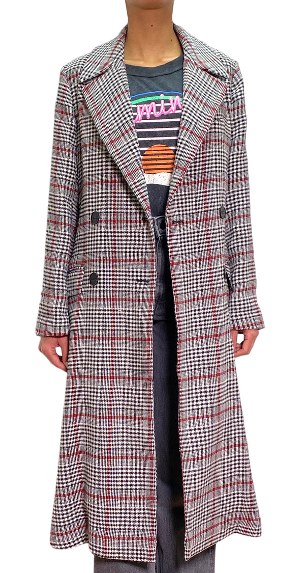 Abrigo Houndstooth