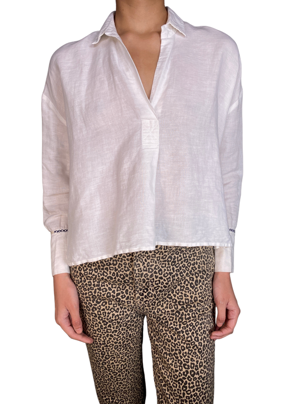 Blusa Detalles Bordados