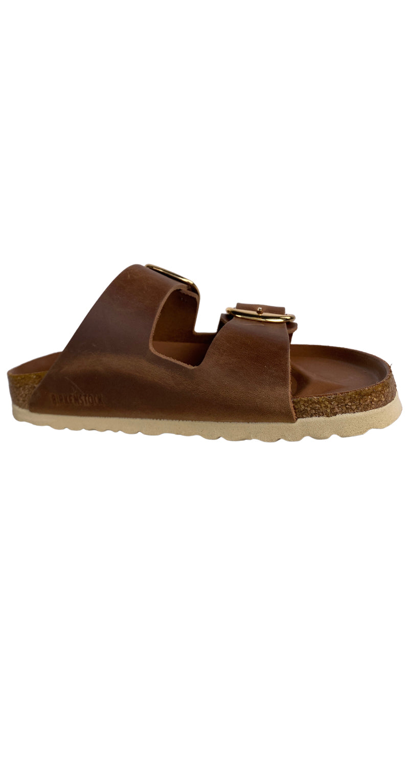 Sandalias Arizona Cuero Café