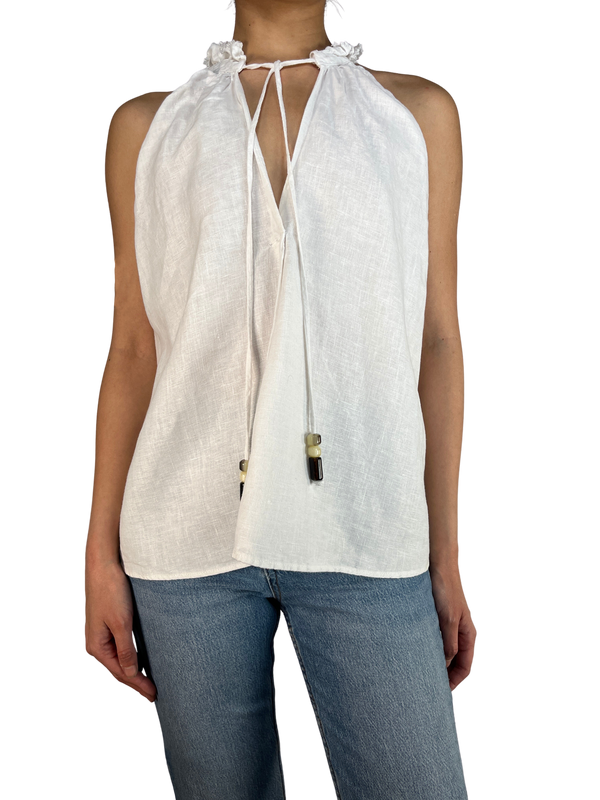 X SANTINO - Blusa Lino @stephitruan