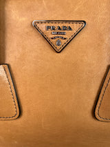 Prada Glace Calf Twin Pocket Tote