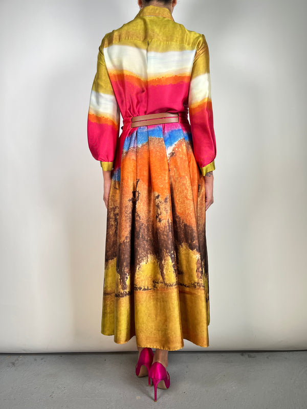 Vestido Camisero Twill