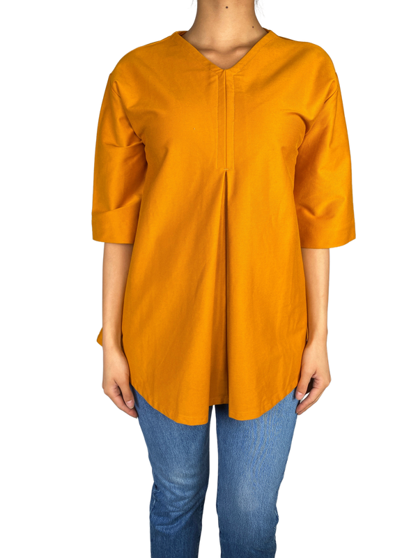 Blusa Oversize Mostaza