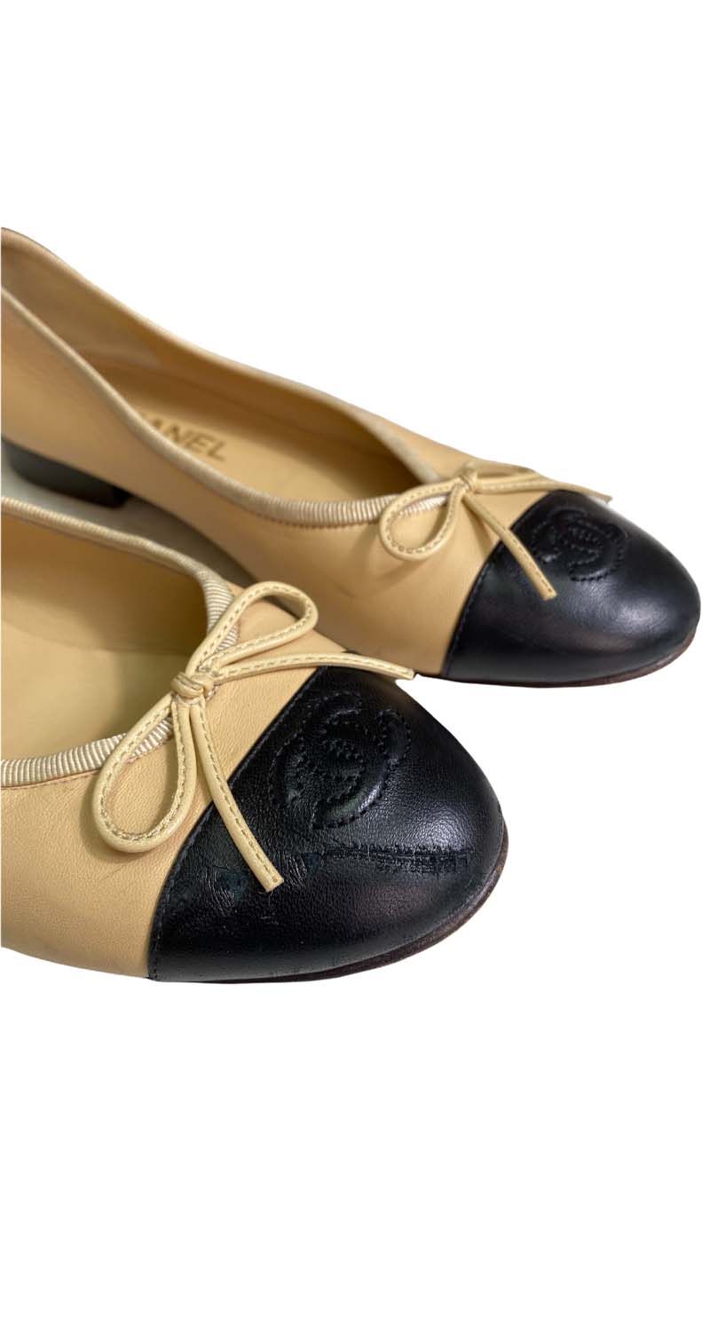 Ballerinas Lambskin Beige