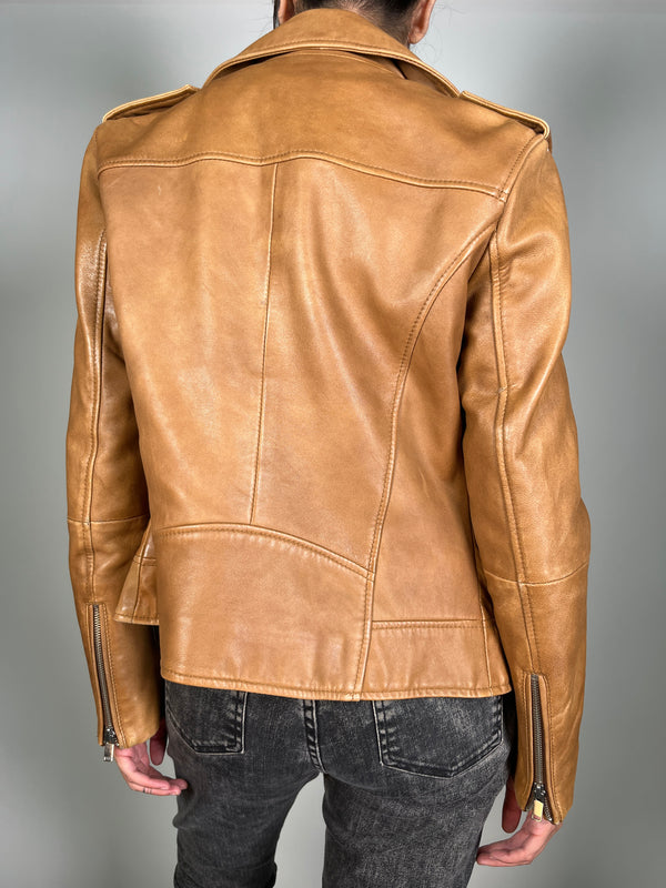 Chaqueta Cuero Biker