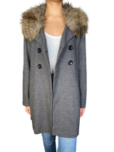 Abrigo Piel Sintética