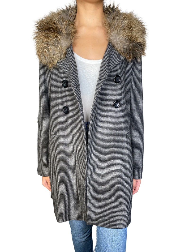 Abrigo Piel Sintética