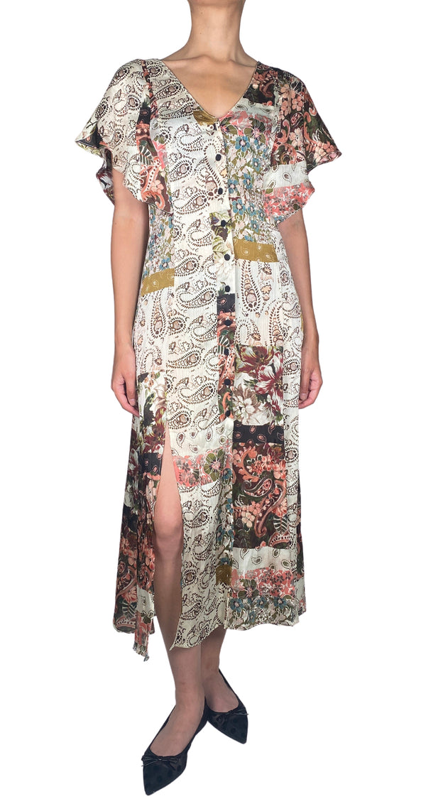 Vestido Estampado Flores