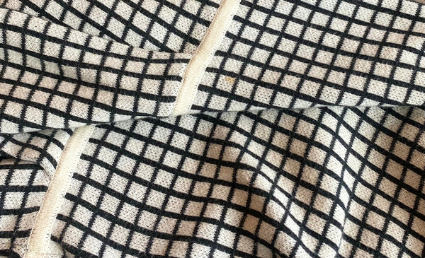 Sweater Vuelos Diseño Cuadros