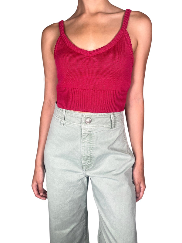 Crop Top Rosado