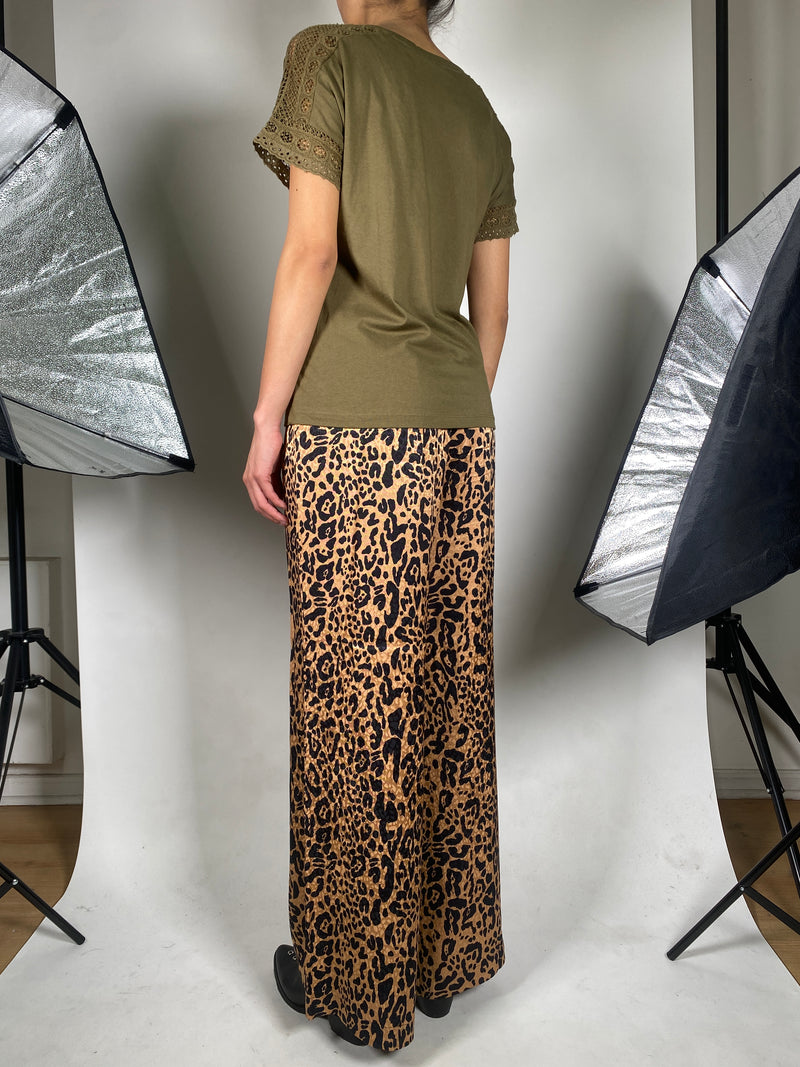 Polera Bordado Verde