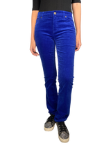 Pantalón Cotele Azul