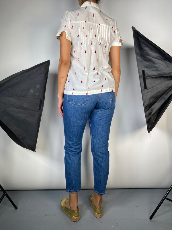 Blusa Beige Veleros