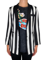 Blazer Black And White