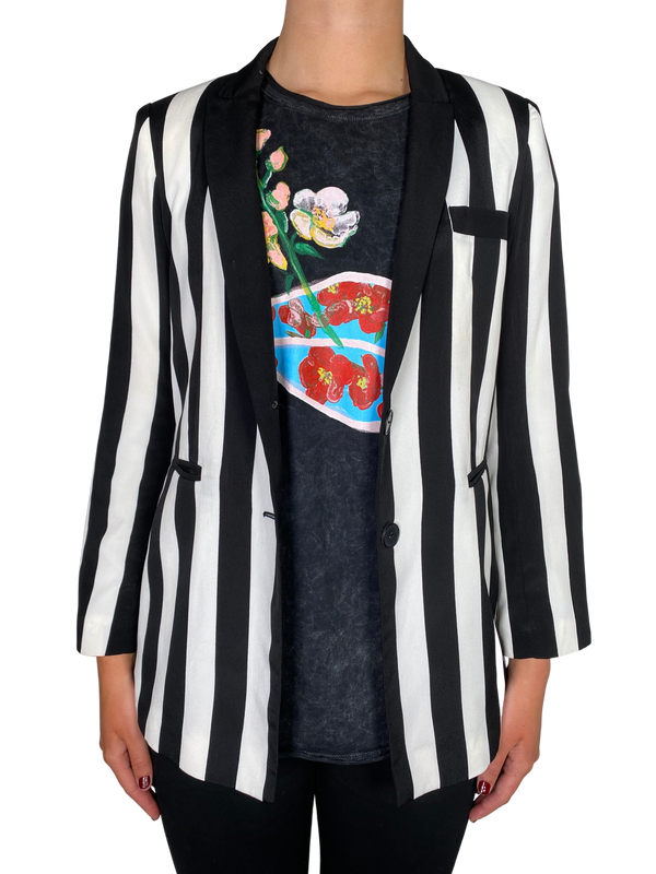 Blazer Black And White