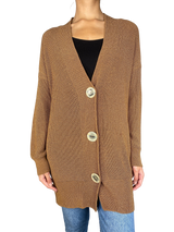 Sweater Café Botones