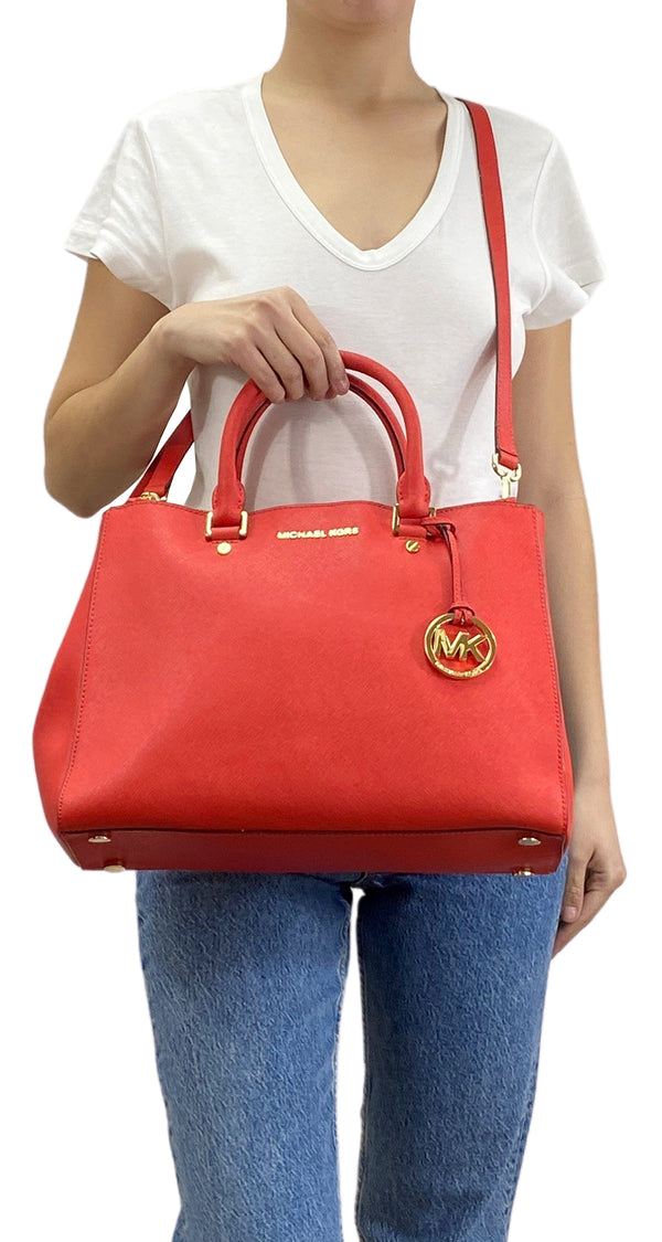Bolso De Hombro Rojo