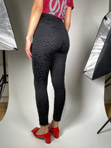 Pantalón Negro Elasticado