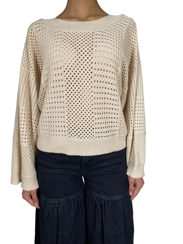 Sweater Tejido Beige