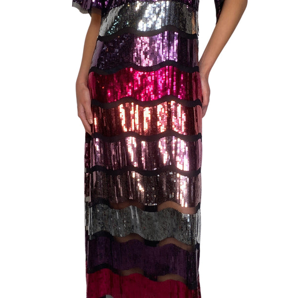 purple sequin dress zara for Women Teen Girls Glitter Dress Short Sleeve Sparkly Tops for Party Concert : Clothing, Shoes & Jewelry ZARA Blue Sequin Puff Sleeve