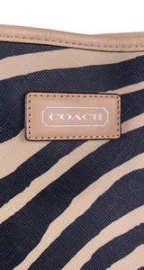 Cartera Cebra Cuero