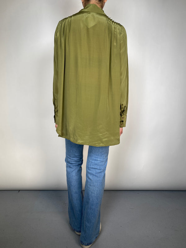 Blusa Satinada