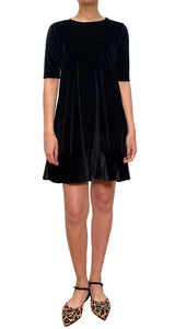 Vestido Velvet Negro