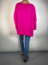 Sweater Stars Fucsia