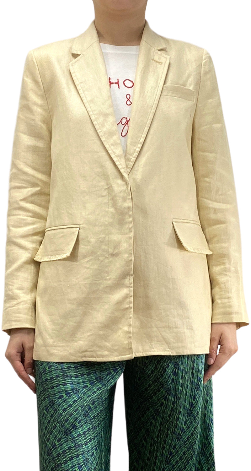 Blazer Lino Beige