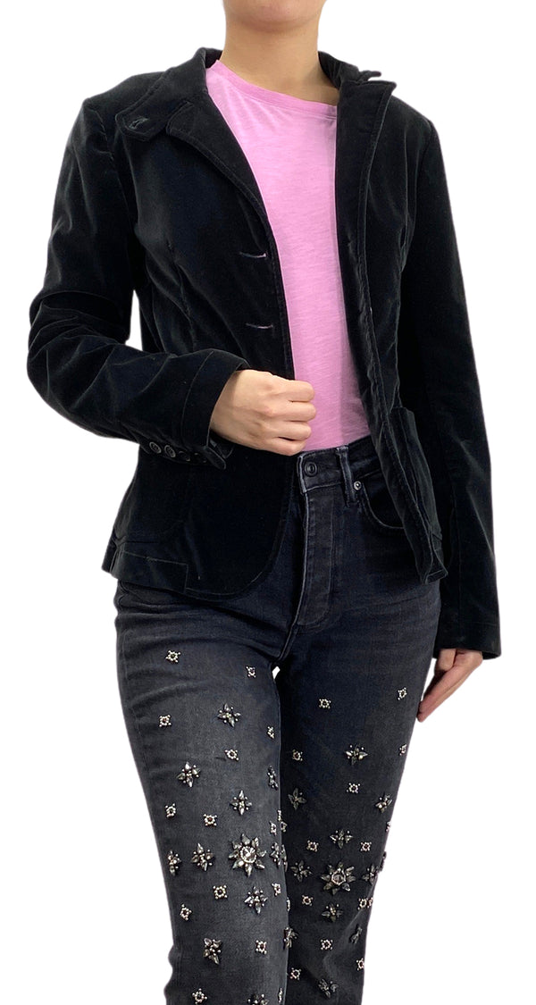 Chaqueta Velvet Negra