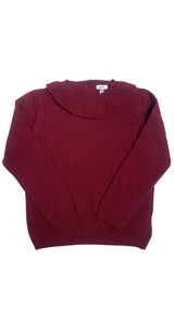 Sweater Tejido Burdeo